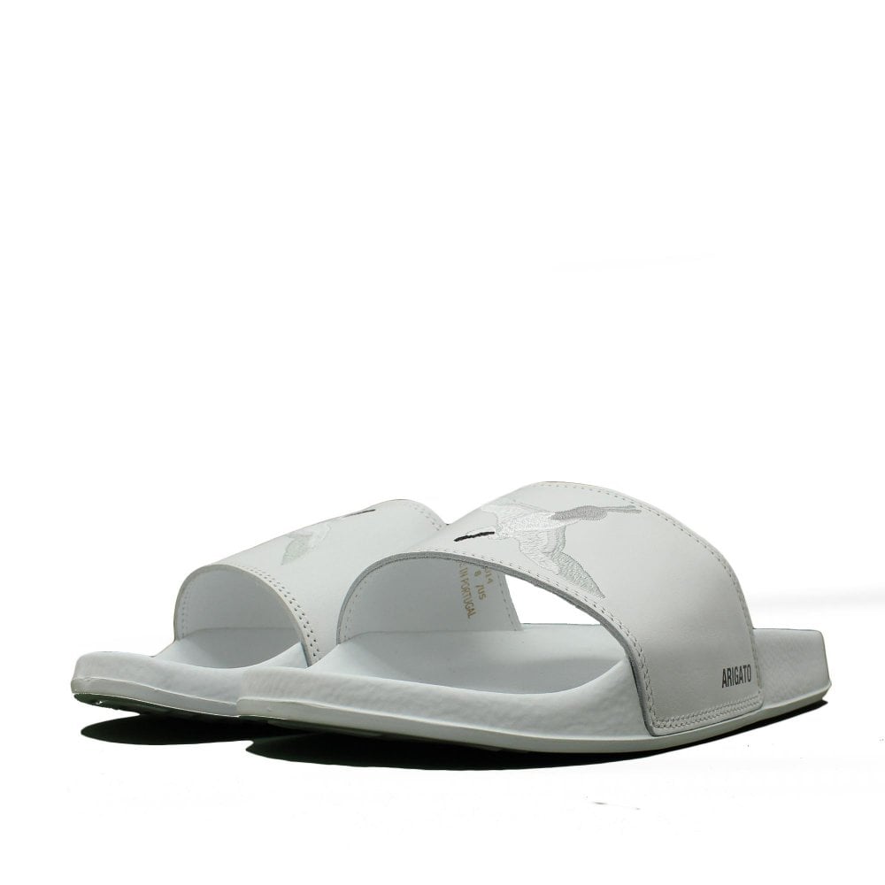 AXEL ARIGATO Bird Slides White Mens from PILOT UK