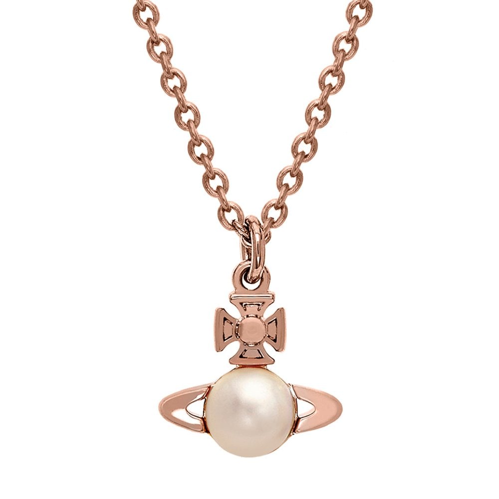 VIVIENNE WESTWOOD Balbina Rose Gold Necklace