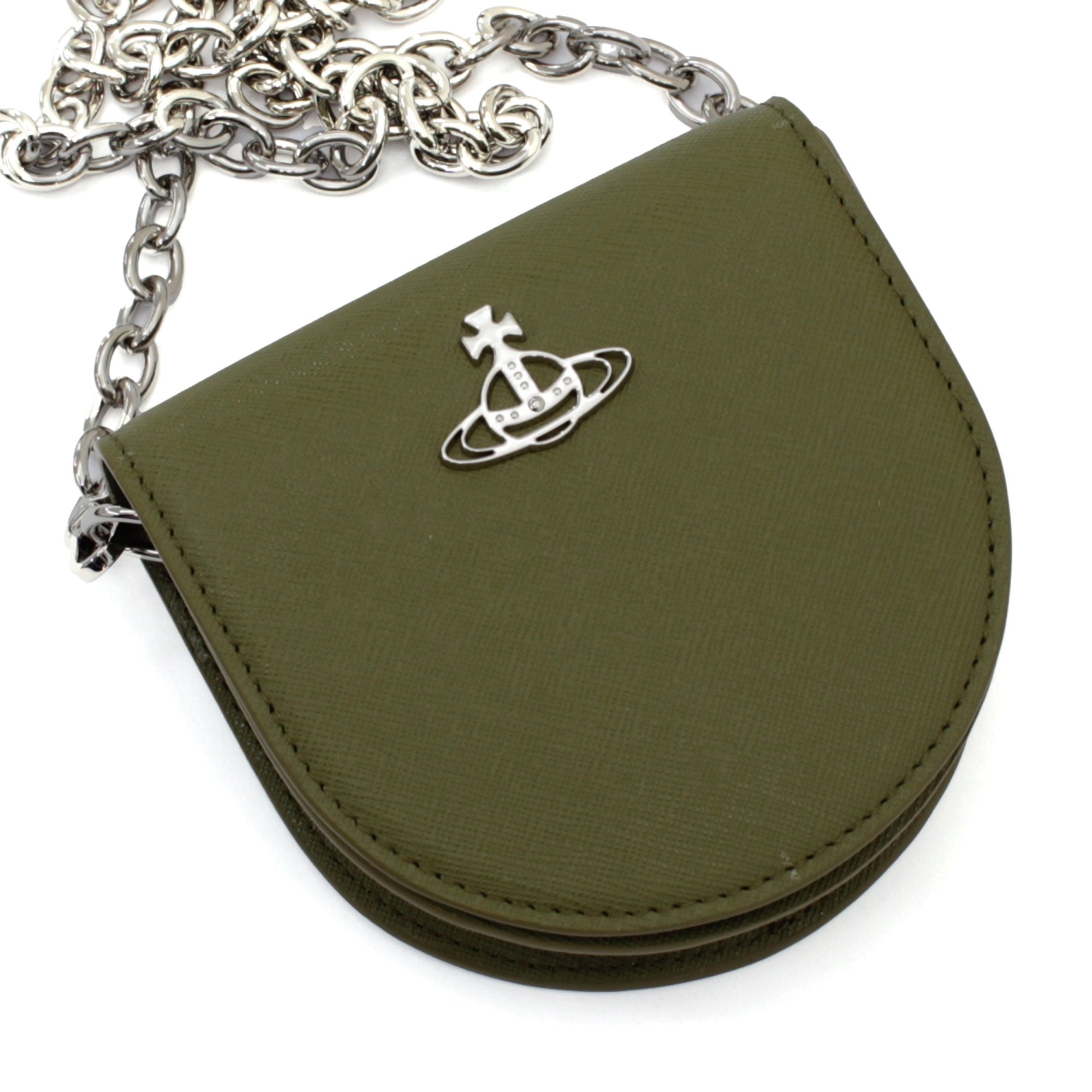 Clutches Vivienne Westwood - Saffiano bio-green clutch